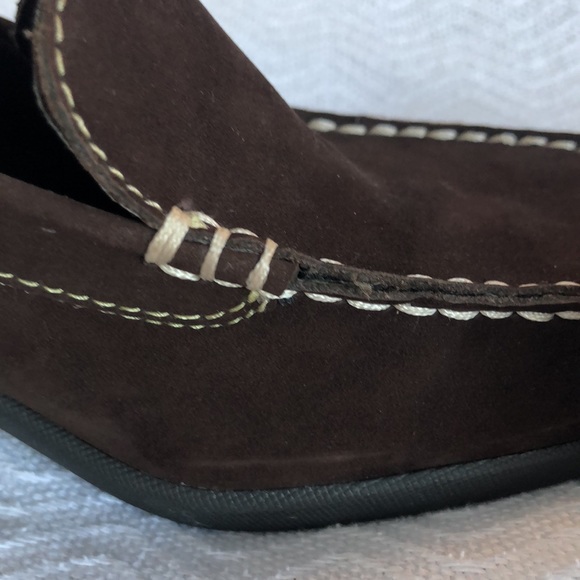 Unworn Aerosoles. Sponge Cake. Sz 9. Chocolate Brown ‘Suede’ heels - Picture 7 of 7